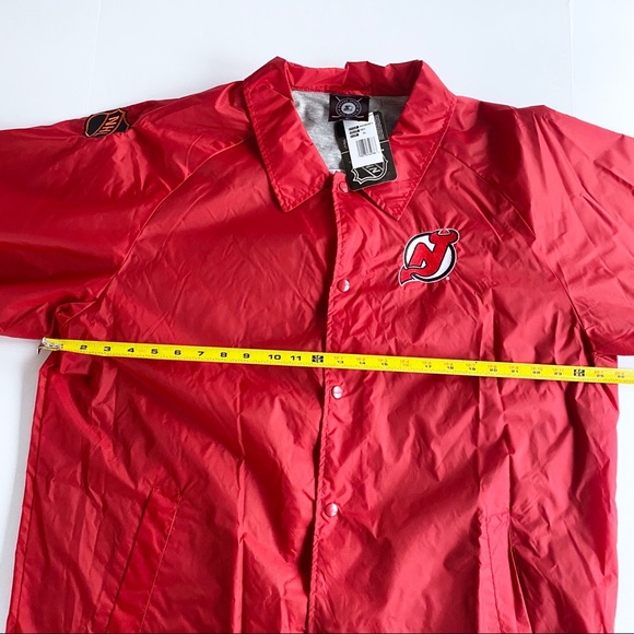 NWT Starter Jacket NHL Devils Men’s XL - Picture 6 of 9
